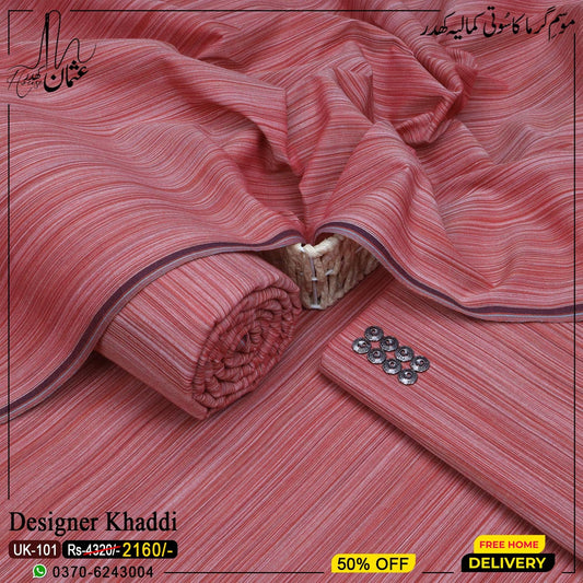 Designer Khaddi Khaddar UK-101