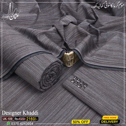Designer Khaddi Khaddar UK-109